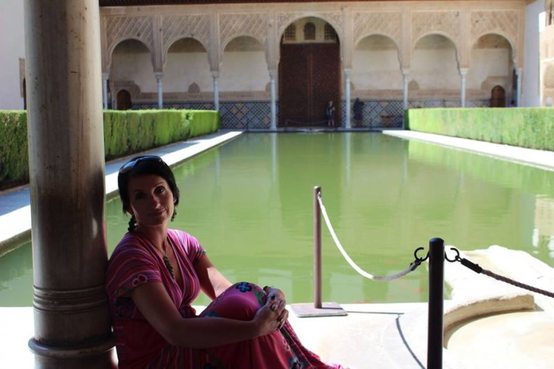 Generalife w Alhambrze..