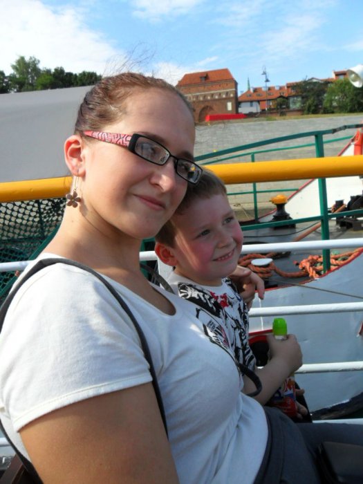 with my 'little' boy ;)