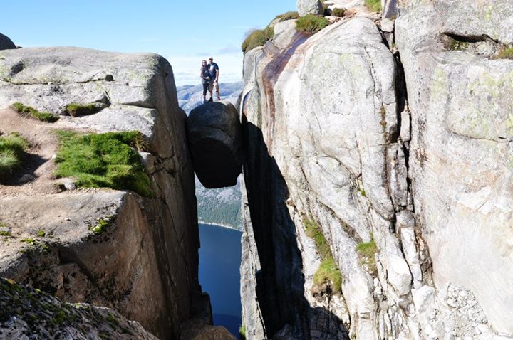 z ukochanym na Kjerag