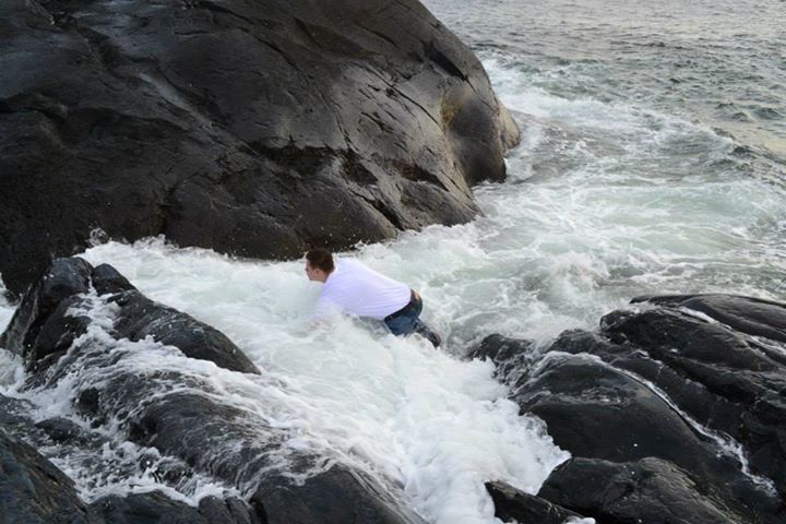 fala była szybsza:D nie było jak uciec:P