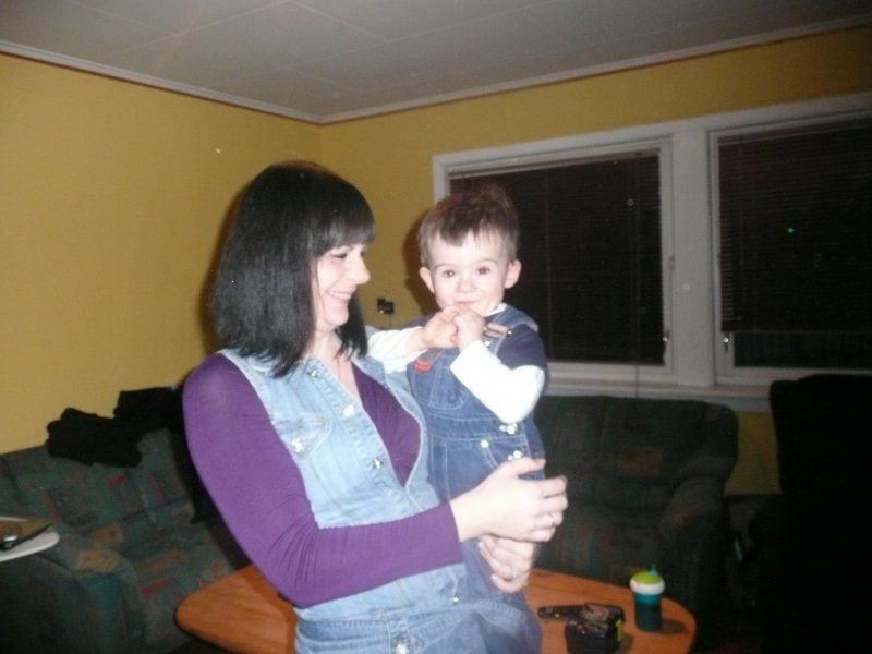 mamusia i jej synek :)