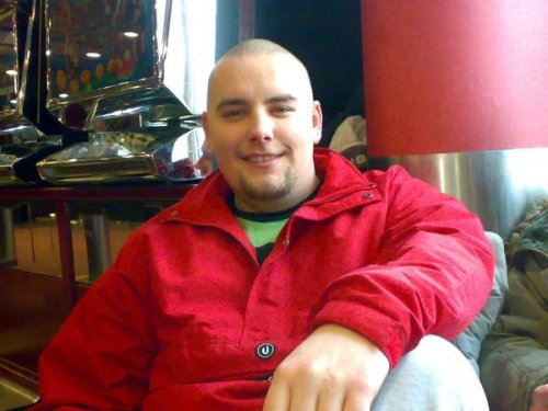 he zmeczony juz na promie