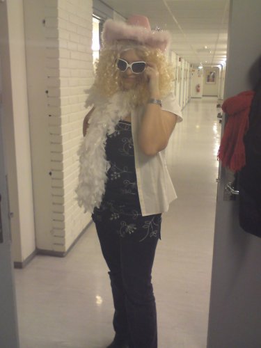Wersja blond..o zgrozo!