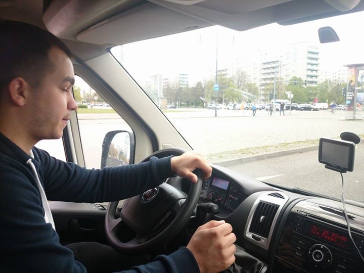Ten co spi w czasie jazdy