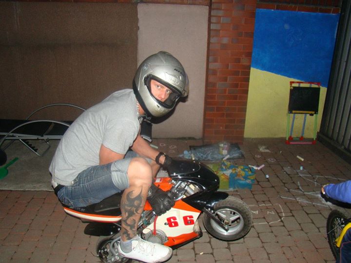 na gumie :)
