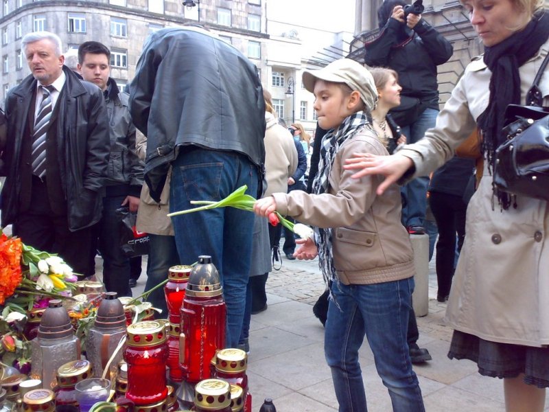 Krakowskie Przedmieście, Katastrofa 10.04.2010